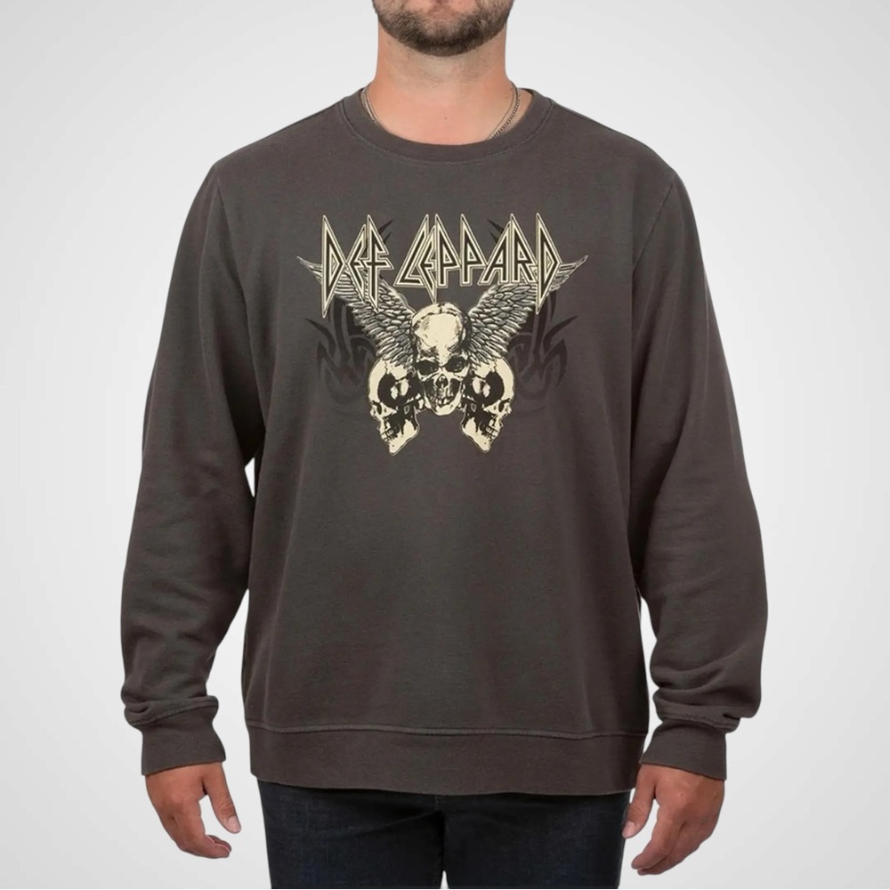 Mens Def Leppard licensed sweatshirt | 80’s rock | NWT size M - Picture 5 of 8